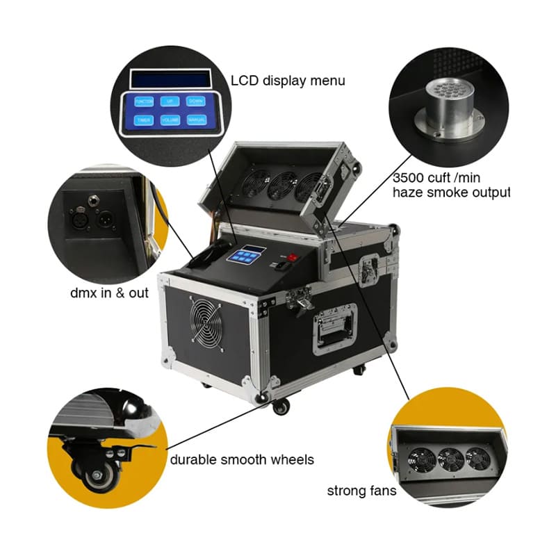 600W double fog machine - Image 6